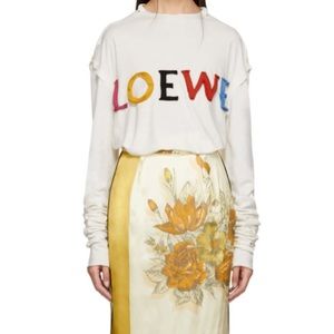 LOEWE Logo Long Sleeves Top